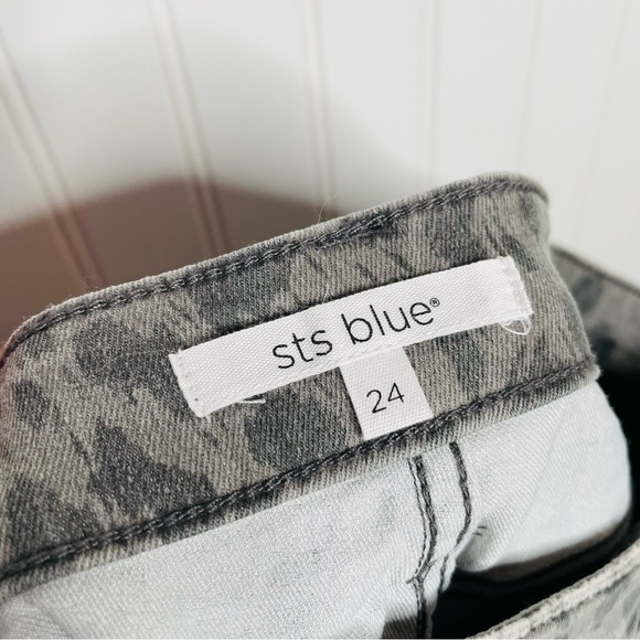 sts blue Leopard Ellie Crop Skinny High Rise Jeans - Picture 6 of 7